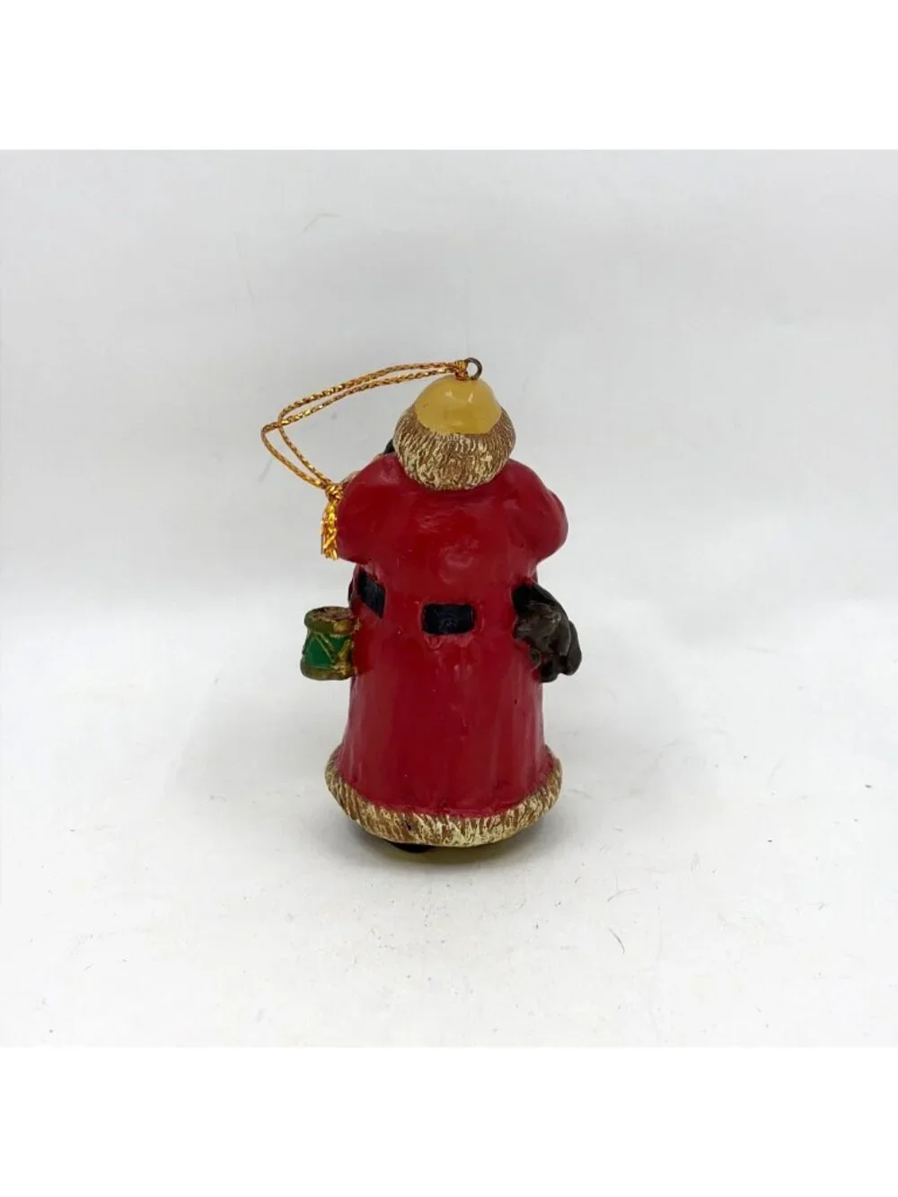 Vintage American Greetings Forget Me Not Father Christmas Ornament 1991